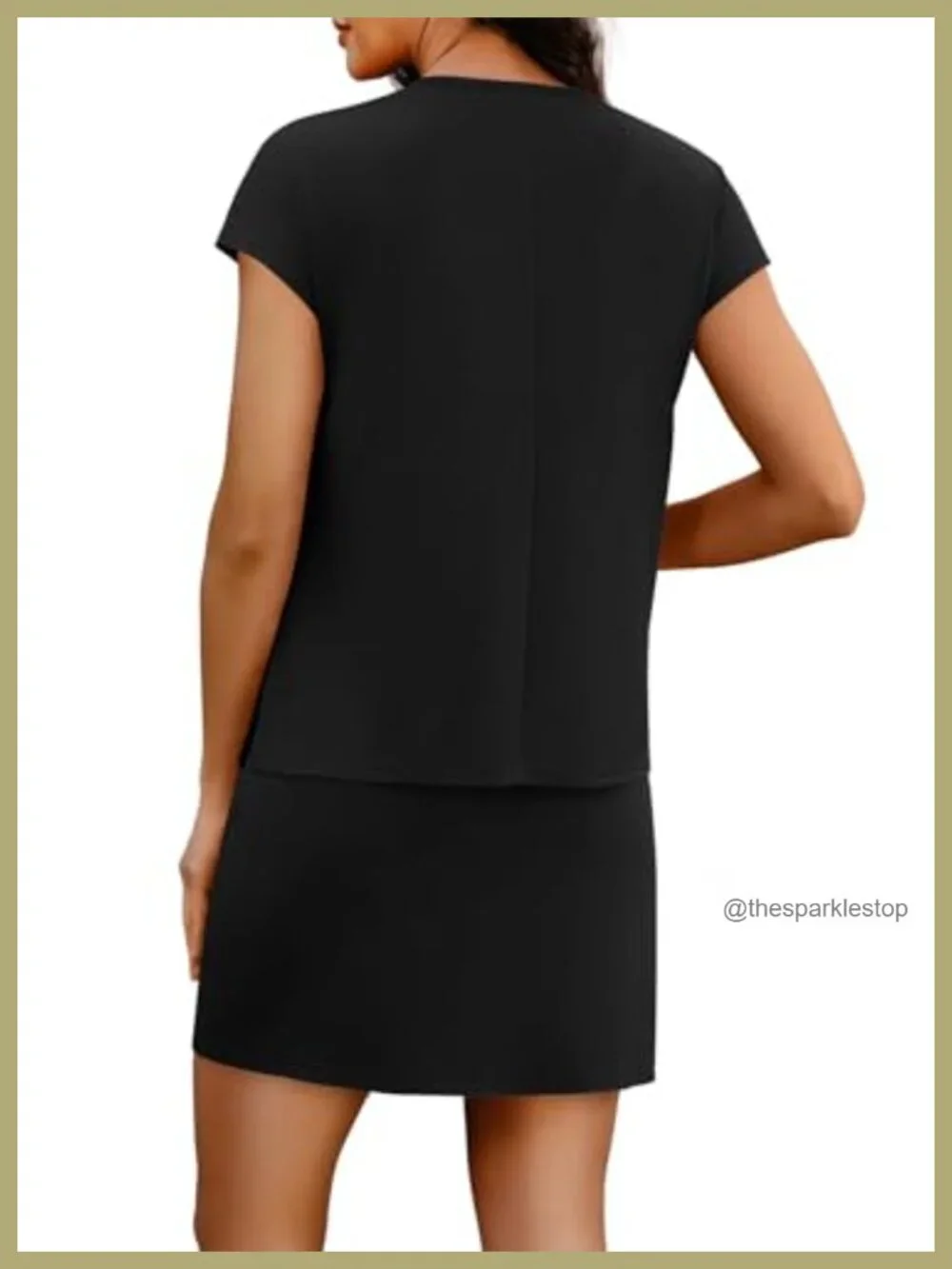 Women's 2-Piece Skirt Set Tennis Golf Lounge Vacation Outfit